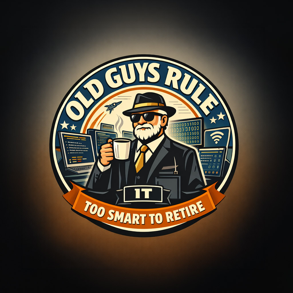 Old Guys Rule IT logo